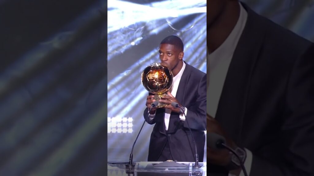 Ehhh Ousmane Ballon d’Or 🤩 #PSG #ballondor #Dembélé