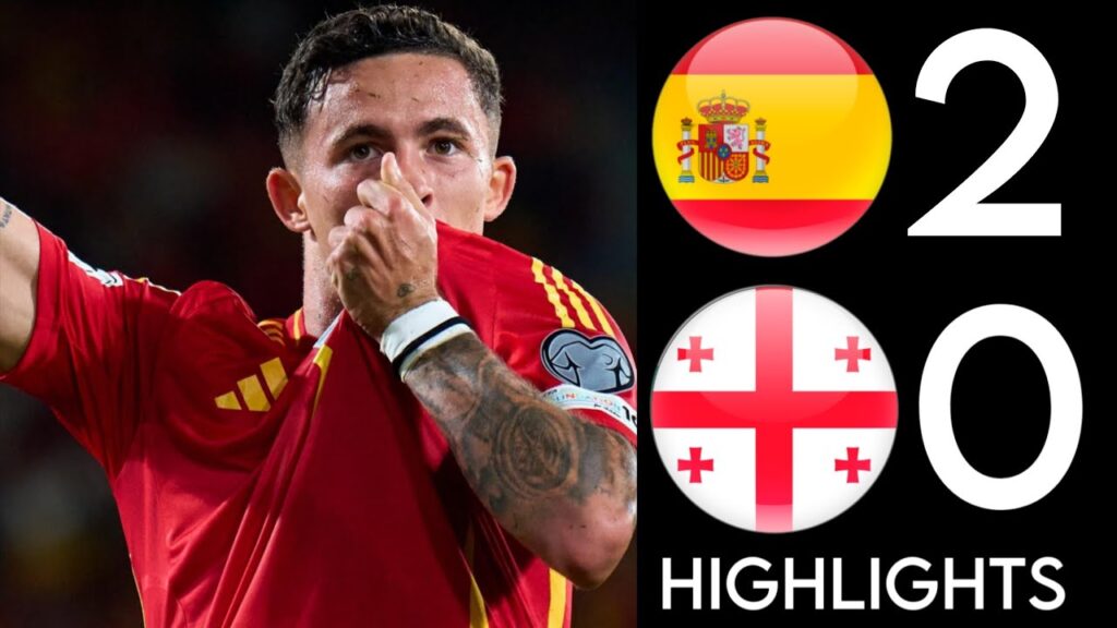 Spain vs Georgia: live - Yeremy Pino Goal 🤯 World Cup 2026 Qualifiers