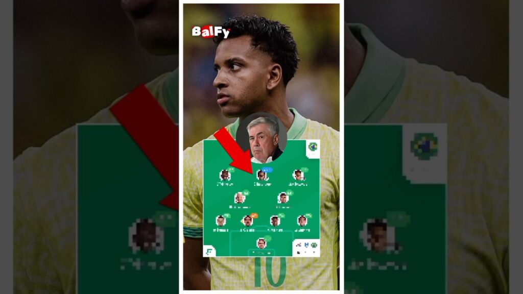 Ancelotti Created a New Role for Rodrygo  🔥