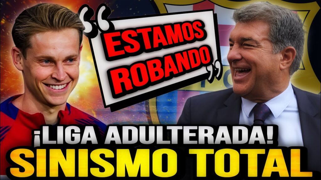 ¡ESCÁNDALO! Tebas y el Barça ADULTERAN la Liga