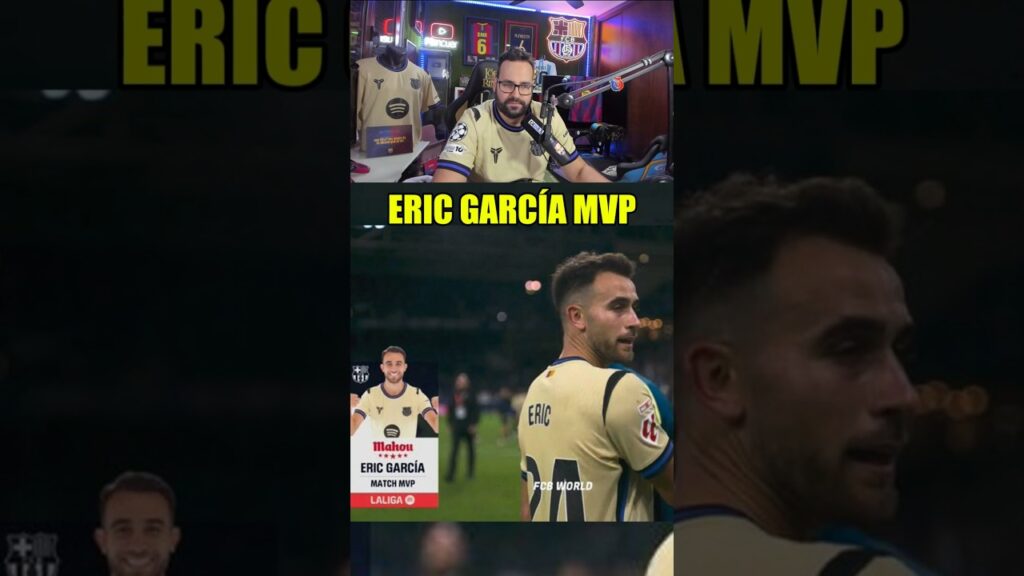 Eric García MVP#ericgarcia #barcelona #oviedo #laliga #mancuer #futbol #viral