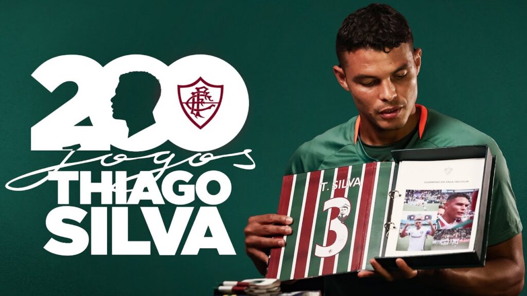 UM PRESENTE MISTERIOSO PARA OS 200 JOGOS DO MONSTRO THIAGO SILVA NO FLUMINENSE