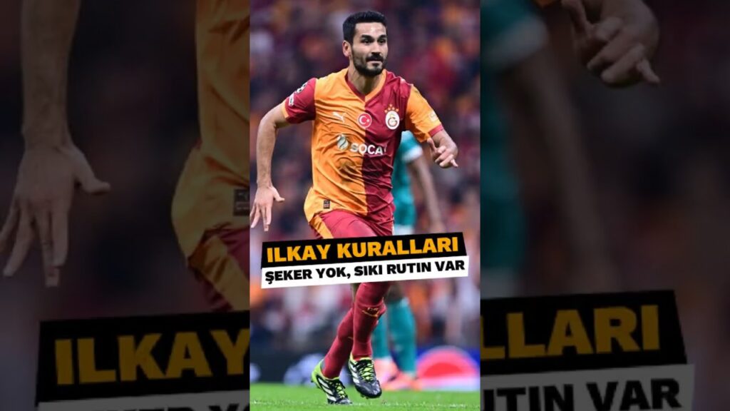 İlkay Gündoğan kuralları ve disiplini: Şeker yok, sıkı rutin var!