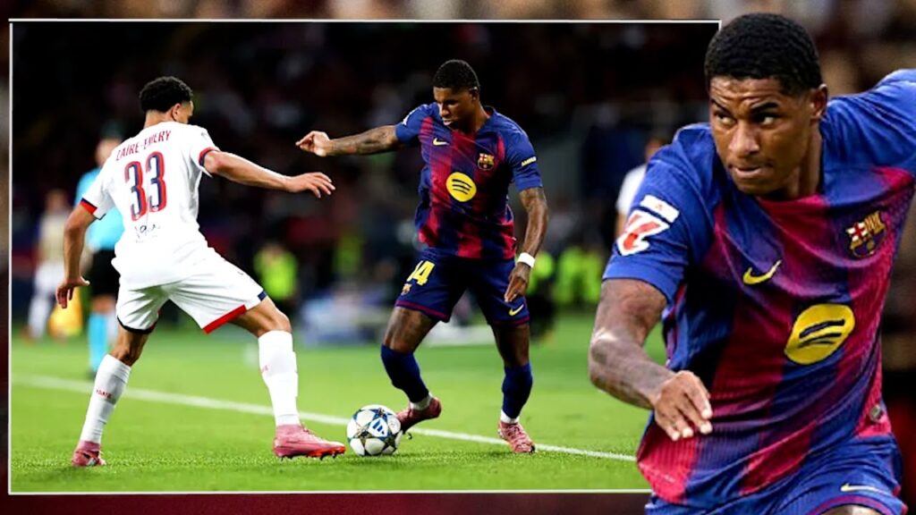 Unstoppable! Marcus Rashford Humilliates Everyone in Barcelona🔥