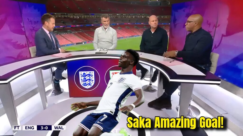 Bukayo Saka Makes History for England! Arsenal Star Breaks Record vs Wales |  Wright & Keane React!