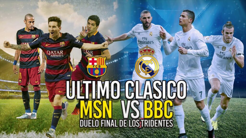 EL ÚLTIMO CLÁSICO de la MSN vs BBC 💔 (Barcelona vs Real Madrid)