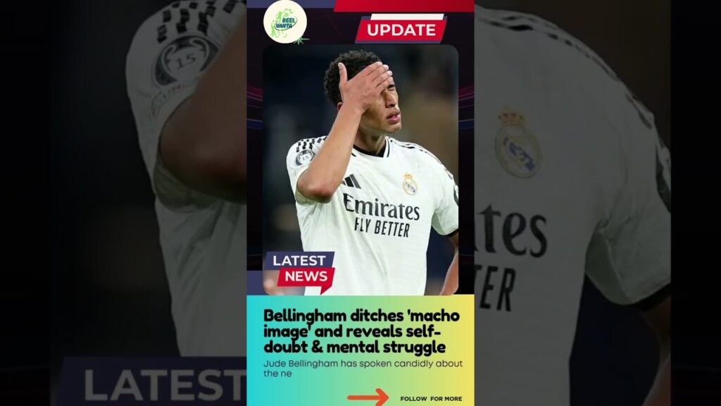 Jude Bellingham has spoken candidly about the negativity and scrutiny #bellingham #football