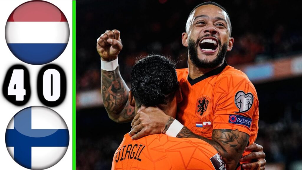 Netherlands vs Finland 4-0 | Highlights | Memphis Depay Goal & World Cup Qualifiers 2025