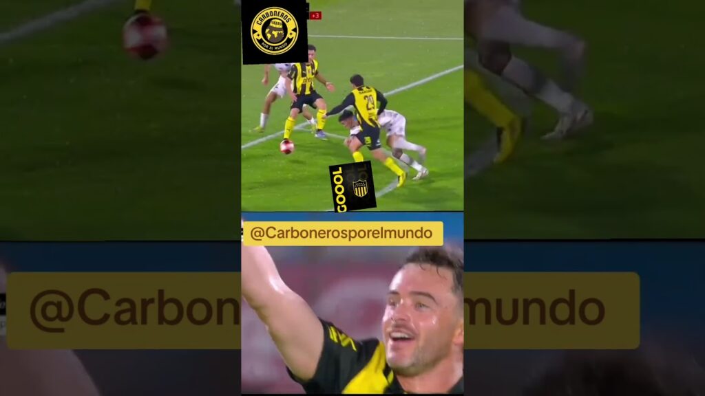 golllllll de Peñarollll Lucas Hernández 27 🟡 #carbonerosporelmundo #futbol #peñarol #futboluruguayo
