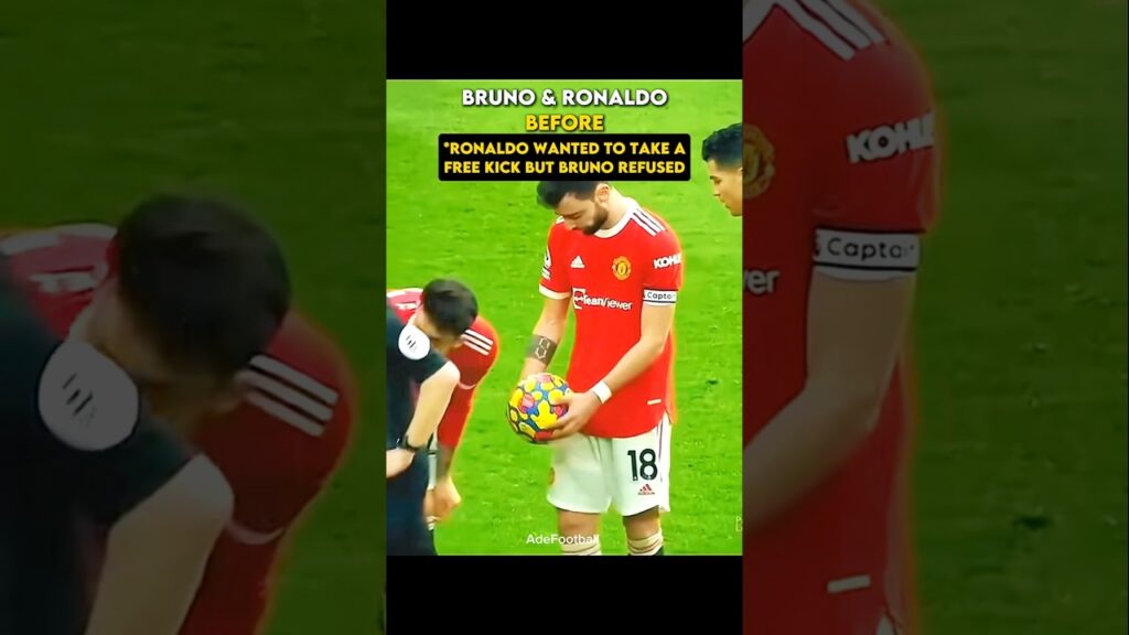 Ronaldo & Bruno Fernandes Before + Now 😢