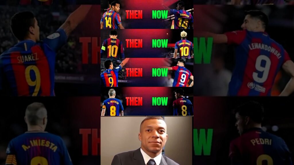 Barcelona Then vs Now 2025 🔵🔴 | From Messi & Iniesta to Yamal & Pedri ⚽🔥