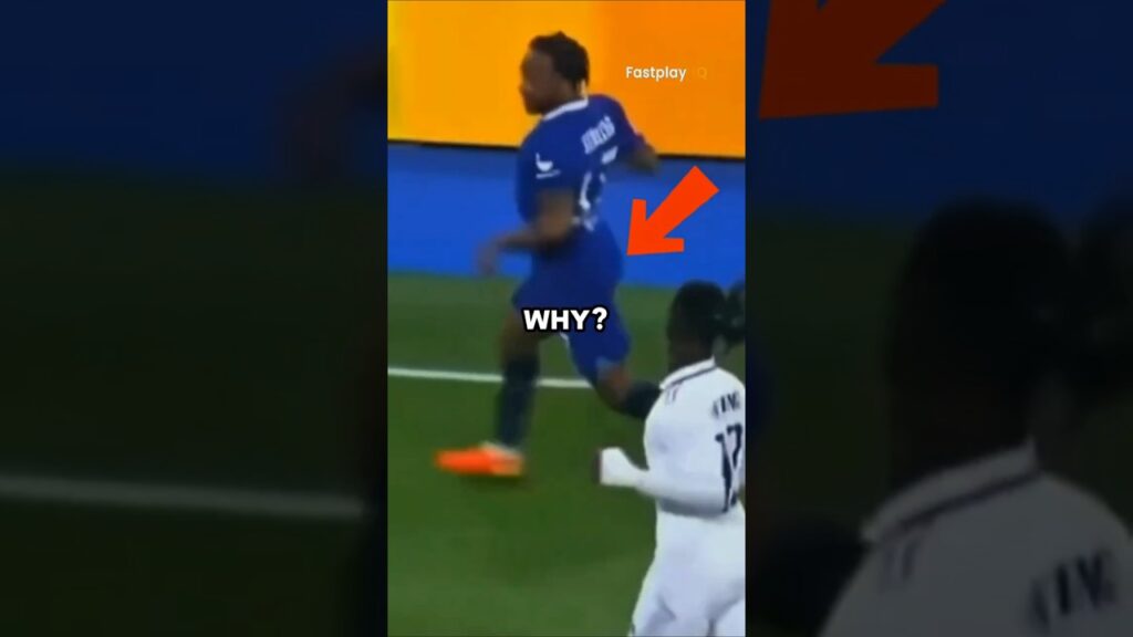 Why Sterling Runs Like That 😂🏃‍♂️