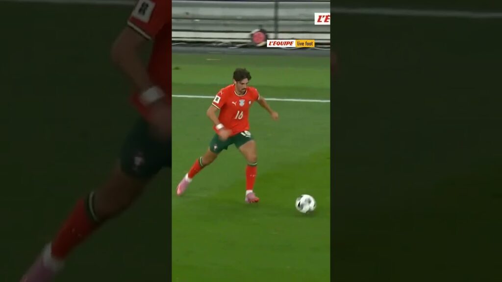 ❤️ Le but de Ruben Neves avec le numéro 21 de son ami Diogo Jota #shorts #football #portugal