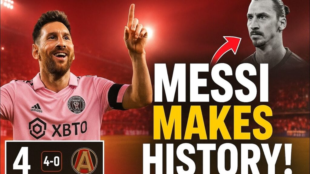 Lionel Messi Makes History Again! Breaks Zlatan Ibrahimovic’s MLS Record 🔥