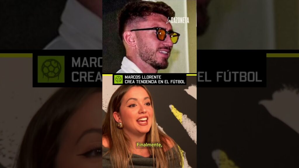 Marcos Llorente, la tendencia de las gafas amarillas... ¡Y LA LUZ ROJA! 👀