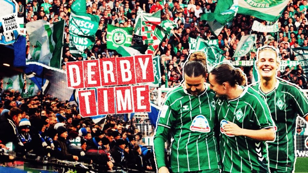 NORDDERY 🔥⚽️ Werder Bremen - SV Hamburg Frauen Bundesliga Live Fussball Damen Germany Die Mannschaft
