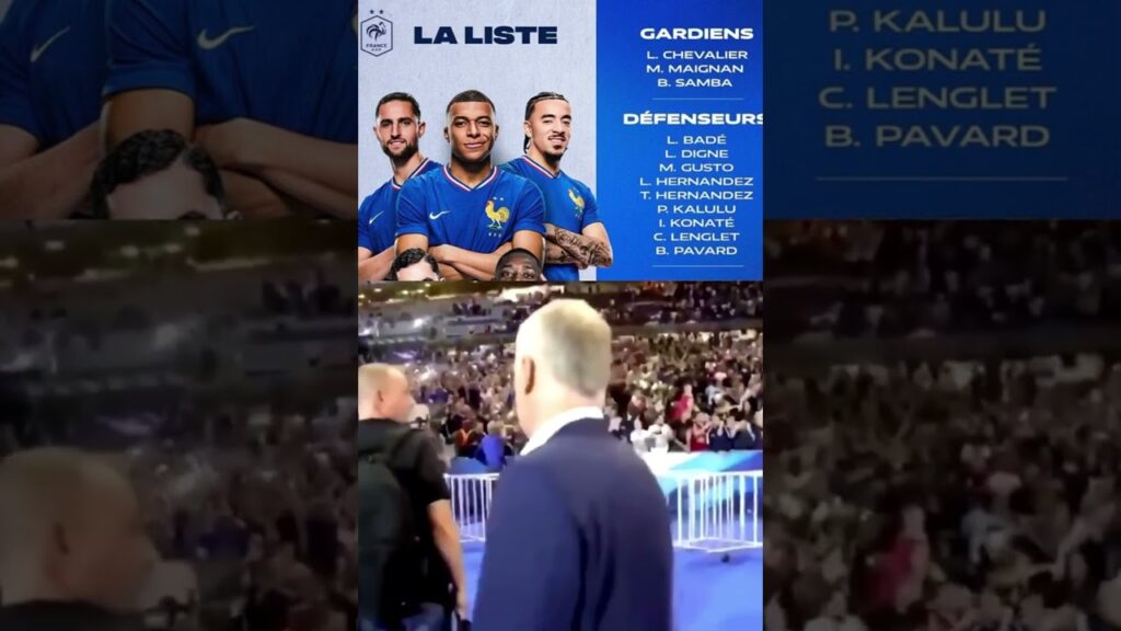 La liste des Bleus ! 🇫🇷 premiére réaction de Didier Deschamps