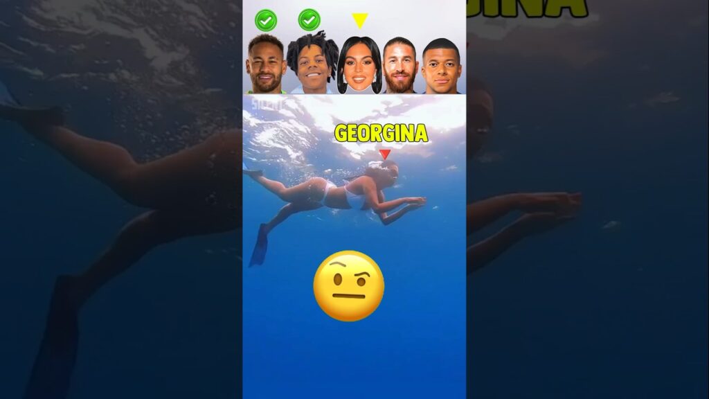 Neymar vs IShowSpeed vs Georgina vs Ramos vs Mbappe - Water Challenge🌊