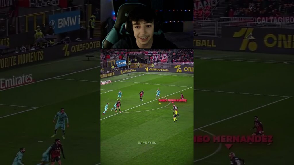 Brutal golazo de Theo Hernandez