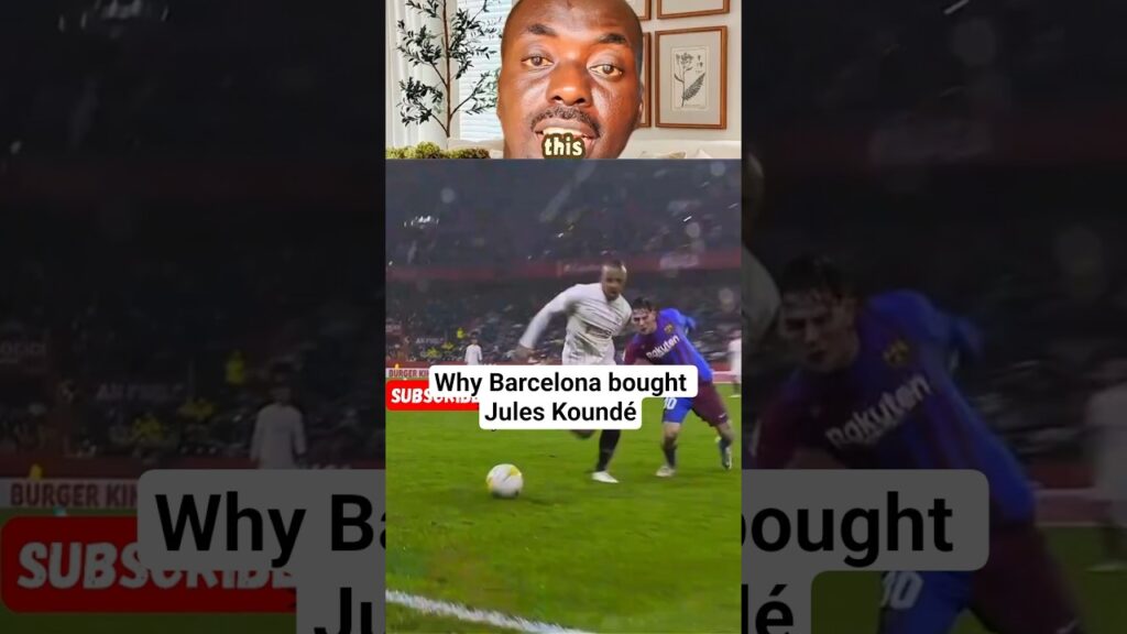 Why Barcelona bought Jules Koundé #hungergamestiktok