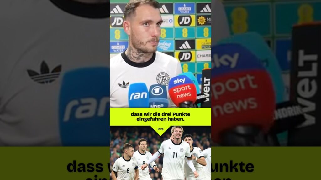 „Froh, die drei Punkte einzufahren.“ - David Raum nach dem Sieg über Nordirland