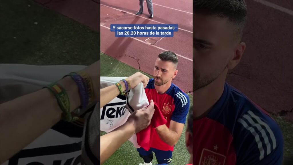 UNAI SIMÓN  rompe un increíble 'récord' de firma de autógrafos