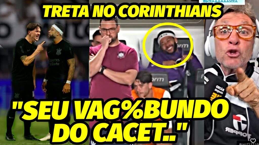 "ESSE F!LHA DA PUT% TAVA RINDO ENQUANTO O CORINTHIANS ERA HUMILHADO.." A ATITUDE NOJENTA DE MEMPHIS
