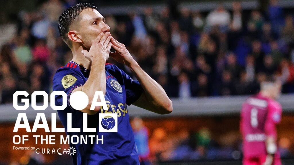 GOAL OF THE MONTH OCTOBER • Faberski, Brobbey, Hato, Spitse & Berghuis