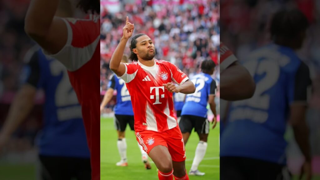 Serge Gnabry's FANTASTIC GOAL! Bayern vs Hamburger SV | Bundesliga