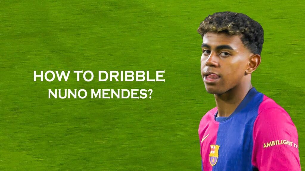 I found every Lamine Yamal attempt to dribble Nuno Mendes.