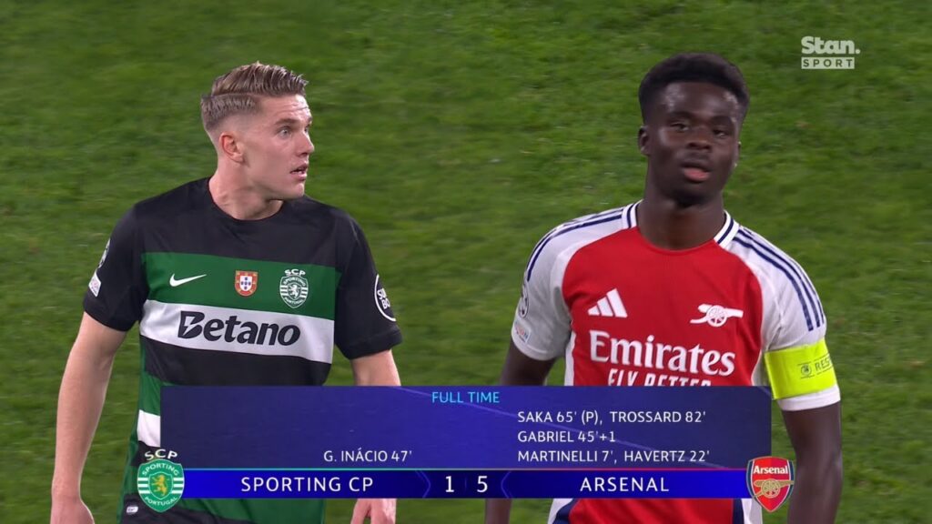 Victor Gyokeres will never forget Bukayo Saka performance on this Ucl night