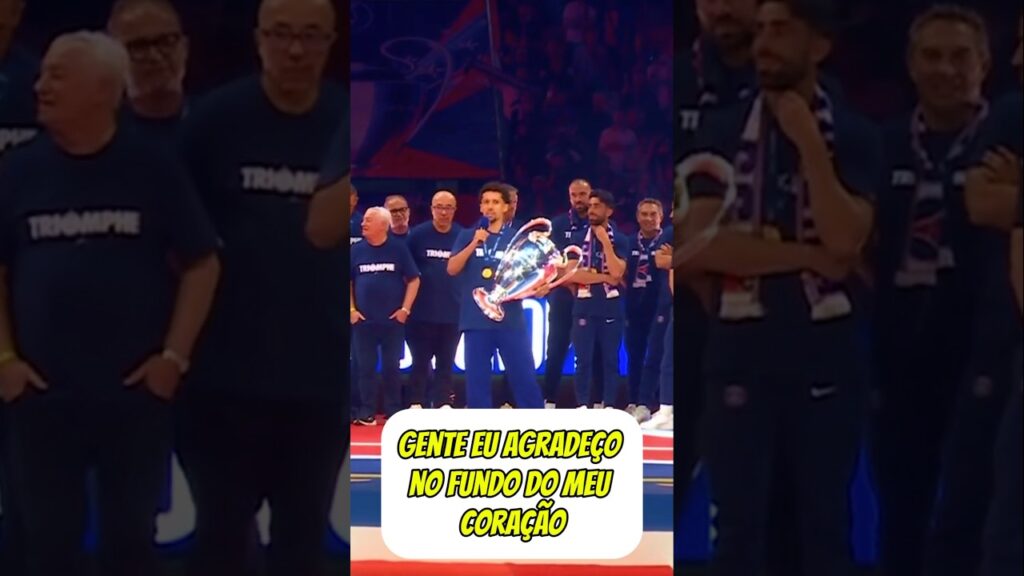MARQUINHOS FAZ DISCURSO DE CAMPEÃO DA CHAMPIONS #psg #ucl #championsleague #marquinhos