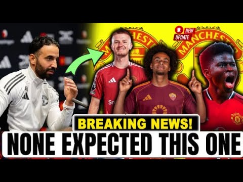 🚨This Friday 100% Confirmed! ✅ Man UNITED News & Transfer Updates Exposed Today!