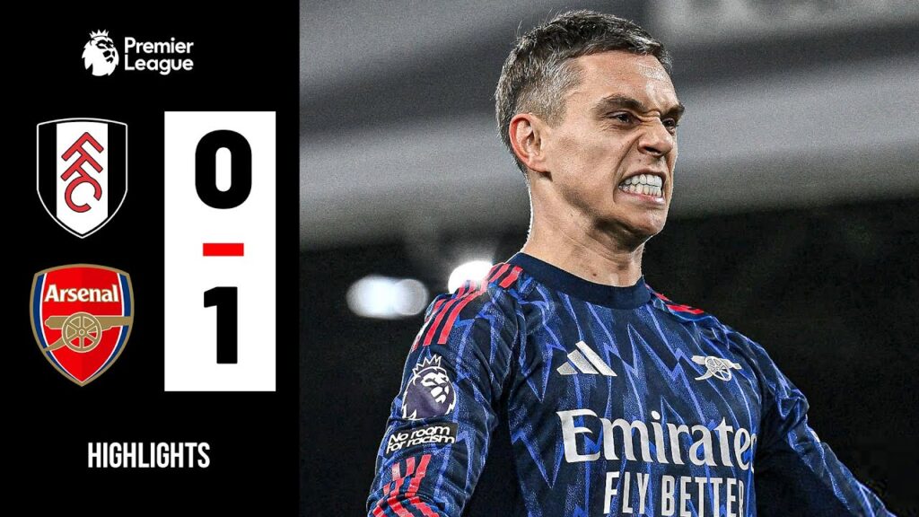 Trossard GOAL! Fulham 0 x 1 Arsenal HIGHLIGHTS
