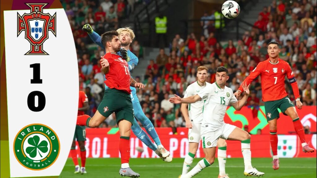 Portugal vs Ireland 1-0 | World Cup Qualifies Match Highlights & Goals