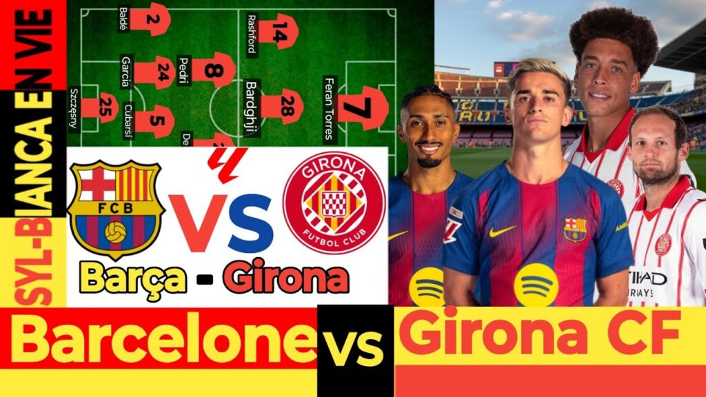 Barcelone - Girona : Composition probable, absents, incertain, analyse, enjeux et tous les détails
