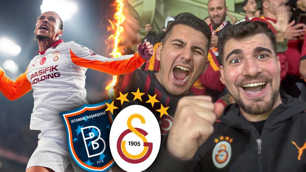 🔥 LEROY SANE ŞOV YAPTI DEPLASMAN TRİBÜNÜ YIKILDI | Başakşehir 1-2 Galatasaray