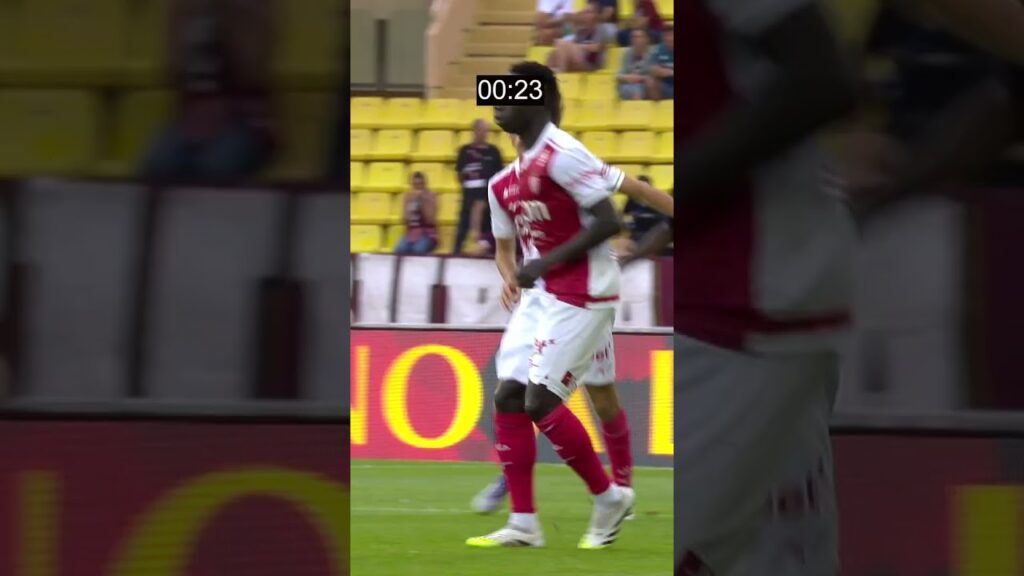 Impact immédiat pour Ansu Fati ⚡️  #ligue1#ligue1mcdonalds #football #monaco #goal #ansufati