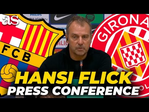 HANSI FLICK PRESS CONFERENCE after FC BARCELONA 2 - GIRONA 1 | FULL MATCH ANALYSIS