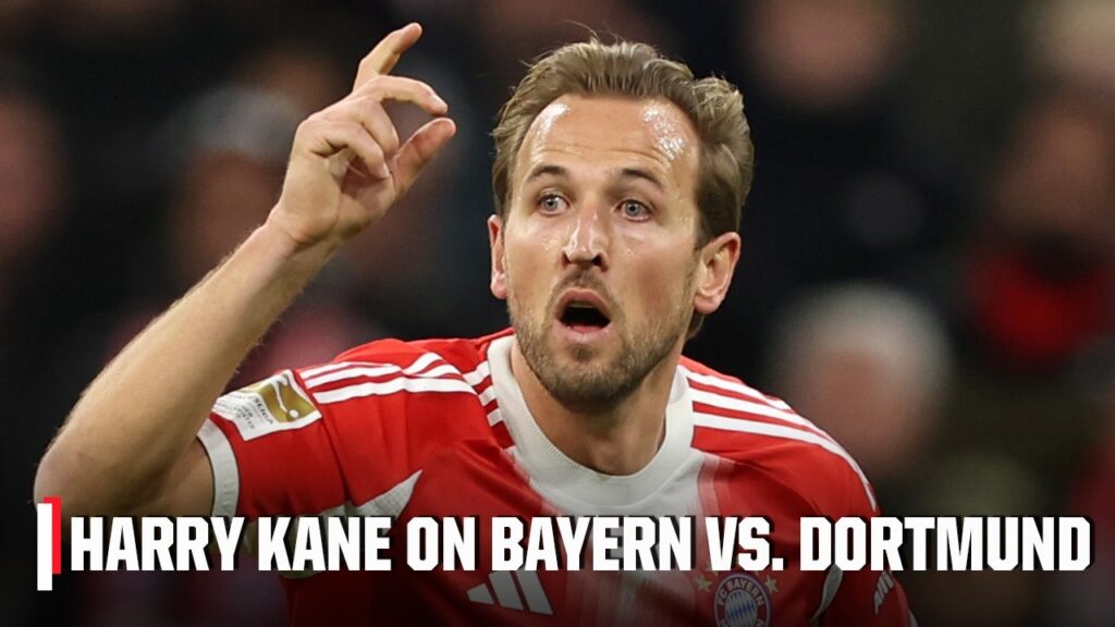 Harry Kane reacts to 400th club goal helping Bayern Munich beat Borussia Dortmund | ESPN FC