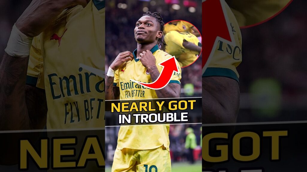 Rafael Leão’s Iconic Goal and Funny Ending #shorts