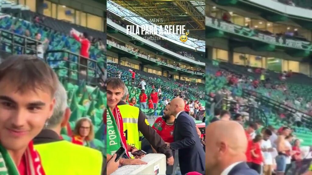 Roberto Martínez Signs for Fans 🇵🇹✍️ | Portugal vs Hungary Roberto Martínez Signs for Fans 🇵🇹✍️ | Portugal vs Hungary