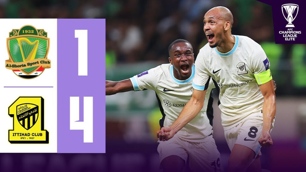 Free-kick MADNESS from Fabinho! | Al Shorta 🇮🇶 vs Al Ittihad 🇸🇦 | Highlights ACL Elite™ Free-kick MADNESS from Fabinho! | Al Shorta 🇮🇶 vs Al Ittihad 🇸🇦 | Highlights ACL Elite™