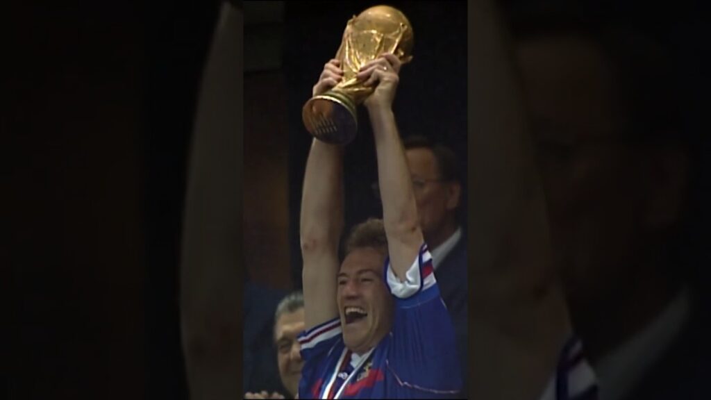 Didier Deschamps Lifts the World Cup 1998 🏆 | France Champions 🇫🇷
