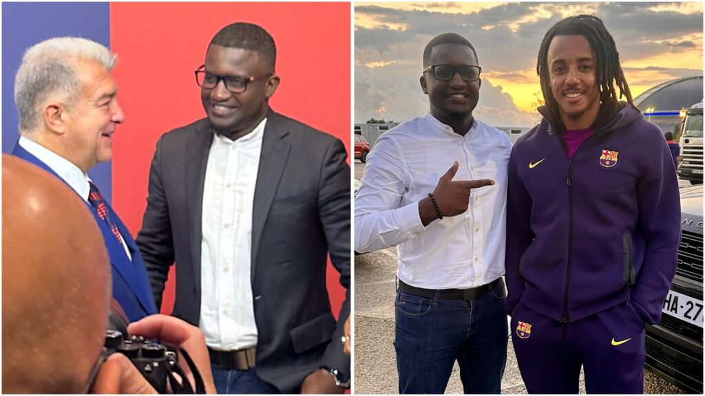 J'ai rencontré Jules Koundé et Joan Laporta