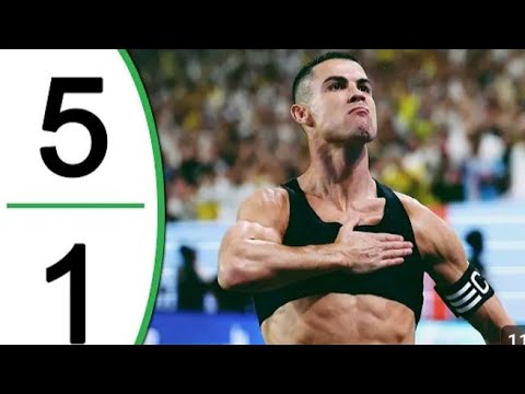 Christiano Ronaldo Goal - AL Nassr Vs AL Fateh 5 -1 Extended Highlights & Goals