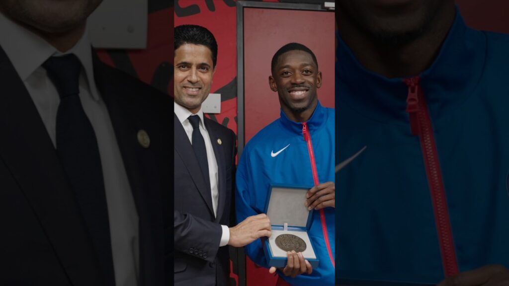 Congratulations Ousmane! 👏💯 #UCL #ChampionsLeague #PSG #Dembélé