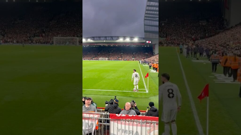 Man United Fans Reaction to Bruno Fernandes volley assist to Maguire vs Liverpool