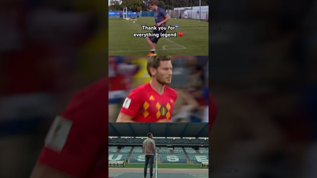 Your time with the Red Devils won't be forgotten ❤️‍🔥 #Vertonghen #RedDevils