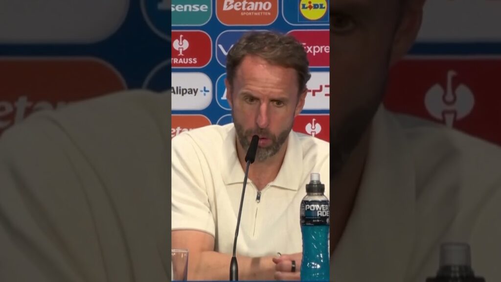 Gareth Southgate's last words as England manager 🥲